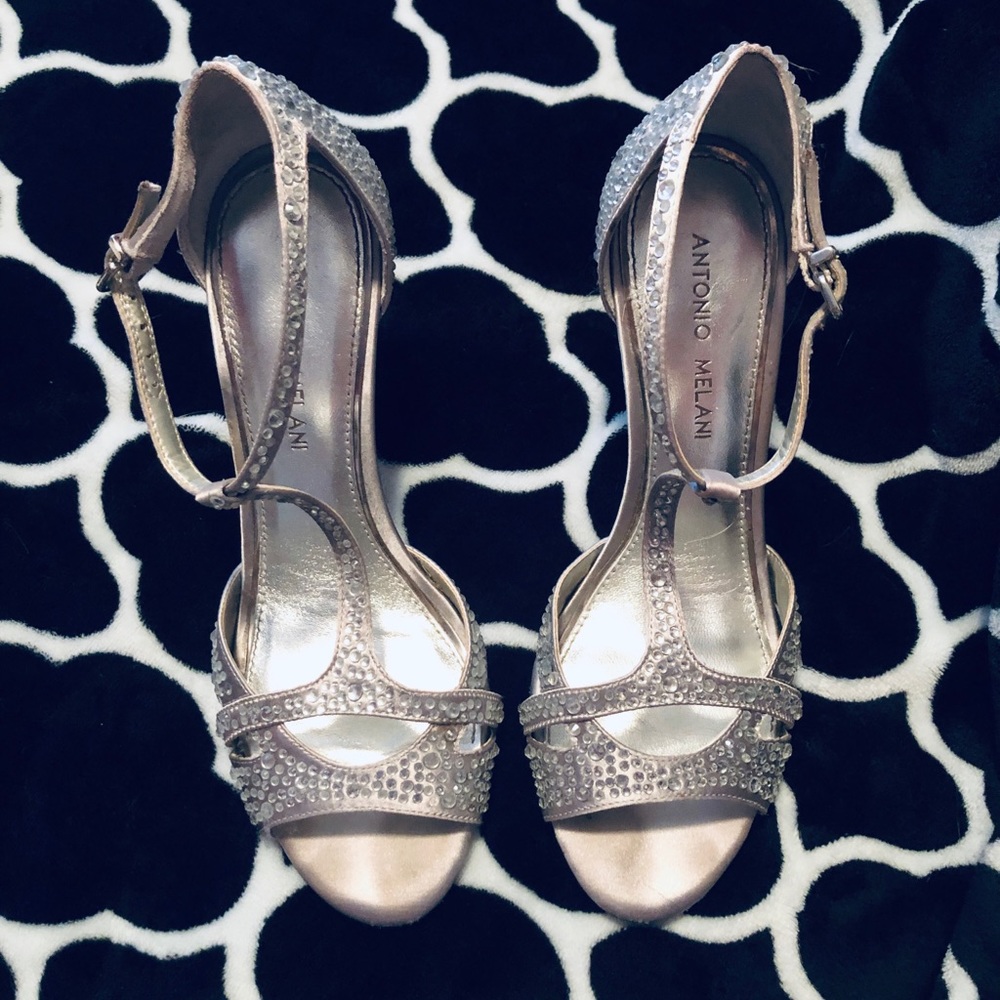 Antonio Melani Silver Heels